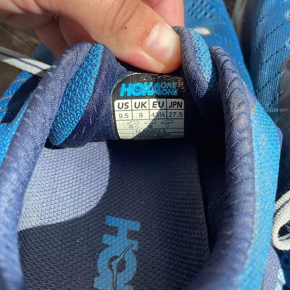 Hoka One One Arahi 3 Running Shoe Size 9.5 - Picture 6 of 8